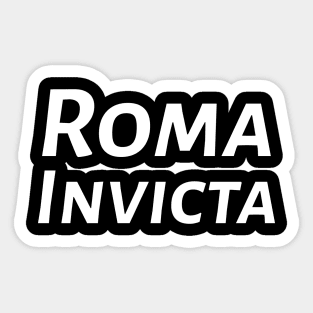 Roma Invicta Classical History Of Ancient Rome Saturnalia Sticker